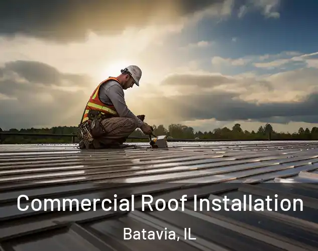  Commercial Roof Installation Batavia, IL