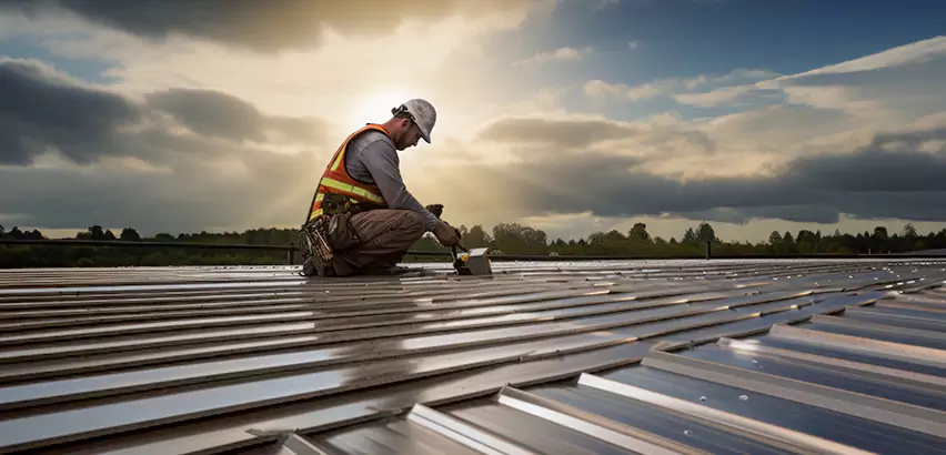 Commercial Roof Restoration in Batavia