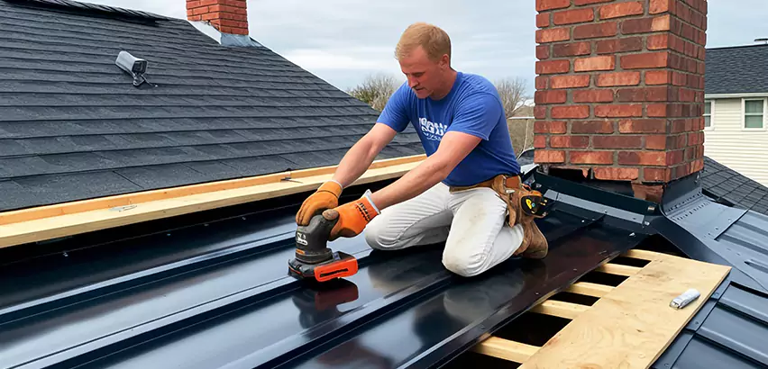 Metal Barn Roof Replacement in Batavia