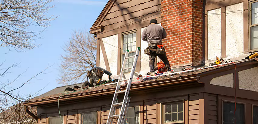 Roof Siding Trim Repair in Batavia